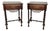 Pair of Spanish Barley Twist Nightstands, 1940s For Sale