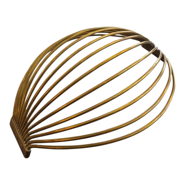 Fruit Basket by Carl Auböck for Werkstätte Carl Auböck, 1950s, in Very Good conditions. Designed 1950 to 1959 This piece...