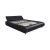 Modern Joop! Swing Leather Bed Black Double Bed For Sale - Image 3 of 17