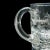 Transparent Vintage Queen Elizabeth II Coronation Jug, English, Glass, Cordial Pitcher, 1953 For Sale - Image 8 of 11