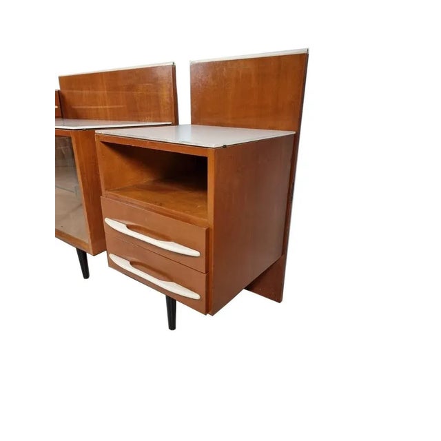 1960s Desk by Mojmir Pozar for Up Závody, 1960s, Set of 2 For Sale - Image 5 of 10