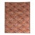 Rug & Kilim’s Distressed Ave Rug in Rust and Navy, 6x9 For Sale