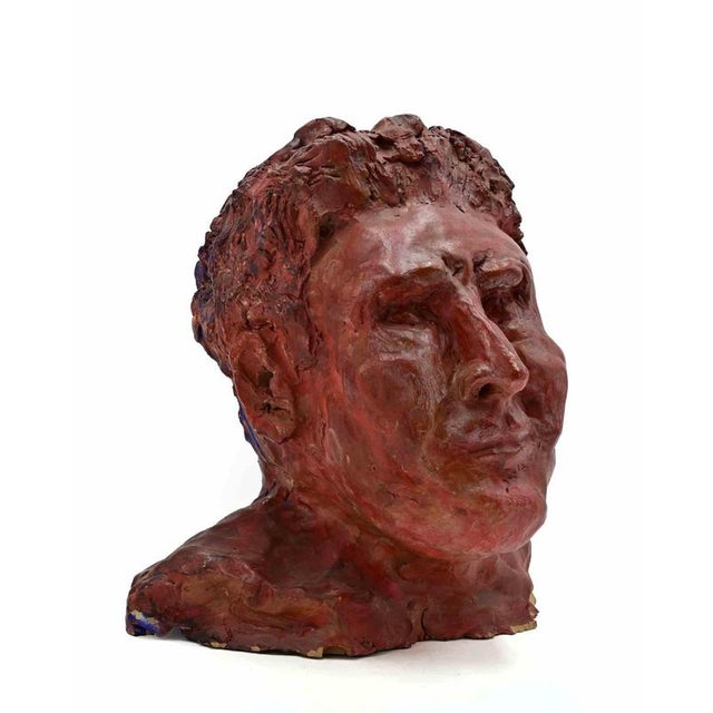 Painted terracotta sculture realized by sirio pellegrini in 1960s. Good condition. Sirio pellegrini, born in rome on march...