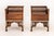 Wood Pair of Syrian Bone Inlay Walnut Corner Chairs For Sale - Image 7 of 8