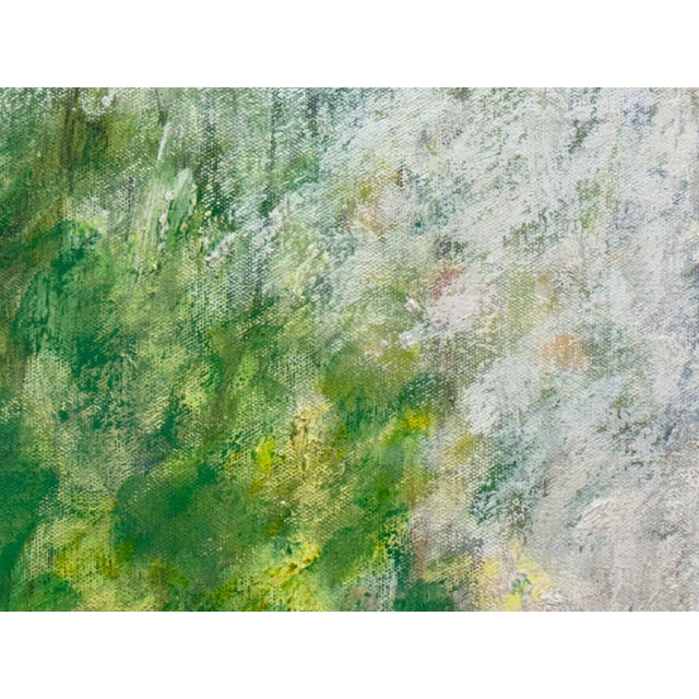 Early 21st Century J. R. Spring Breeze Acrylic on Canvas Painting For Sale - Image 5 of 12