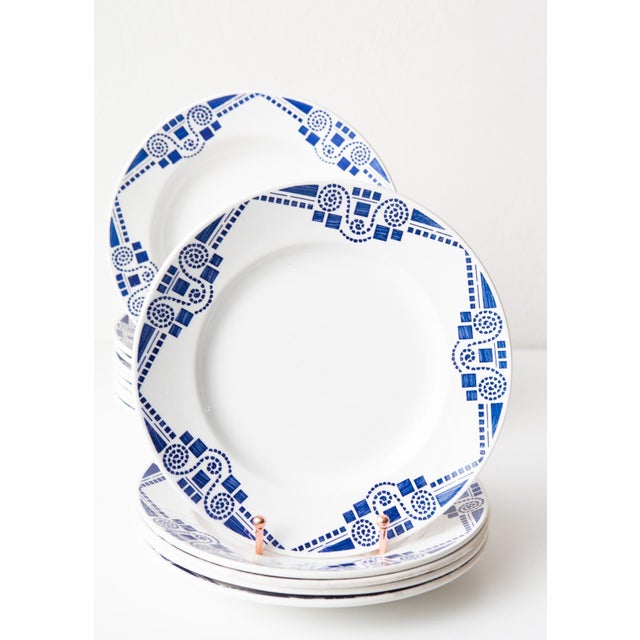 Plates and Serving Dishes by Moulin Des Loups, 1950s, Set of 16 For Sale - Image 6 of 8