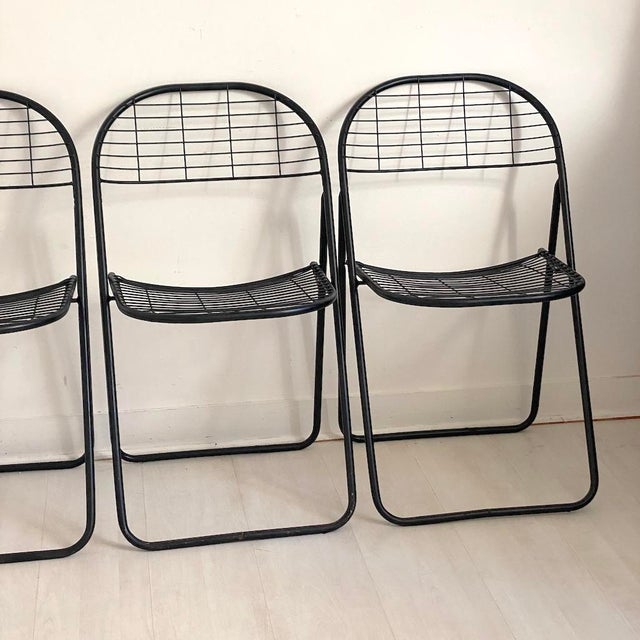 Vintage Chairs by Niels Gammelgaard for Ikea, 1980s, Set of 4, in Good conditions. Designed 1980 to 1989