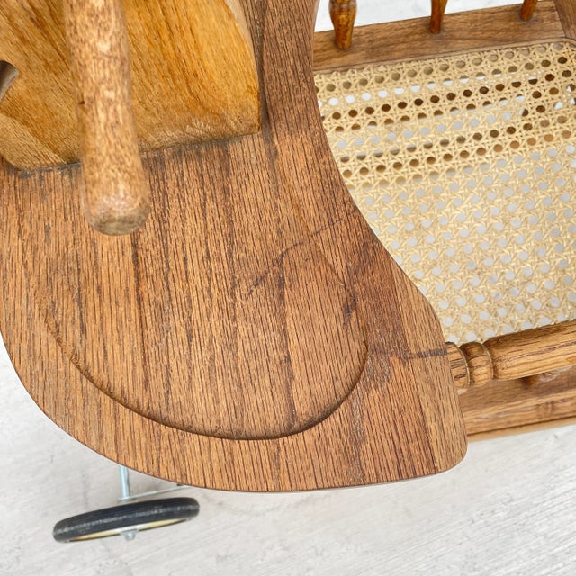 Vintage Children’s Rocking Chair With Horse Head and Wheels For Sale In Columbia, SC - Image 6 of 11