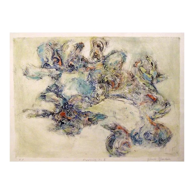 Happening II, Yehuda Jordan (aka Yordan) Print For Sale