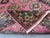 Pink Kazak Tribal Rug With Green Border, 4'11" X 6'8" For Sale - Image 13 of 13