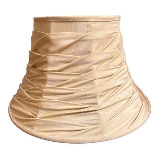 Vintage Smocked Lampshade For Sale