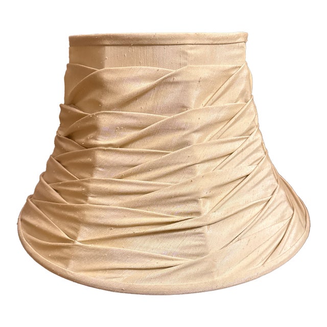 Vintage Smocked Lampshade For Sale