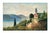 Buros, European Lakeside Scene, 1960s, Oil on Canvas For Sale - Image 7 of 7