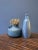 Vintage Blue Vase For Sale - Image 9 of 10