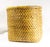 Round top square bottom honey tone weaved basket. Makes a great planter, just insert a waterproof drip tray.