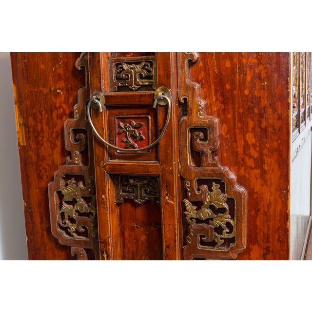 Chinese Travel Case With Traditional Carved Decoration For Sale In West Palm - Image 6 of 12