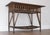 1950s Vintage Rustic Boho Rattan Table With Shelf For Sale - Image 5 of 16