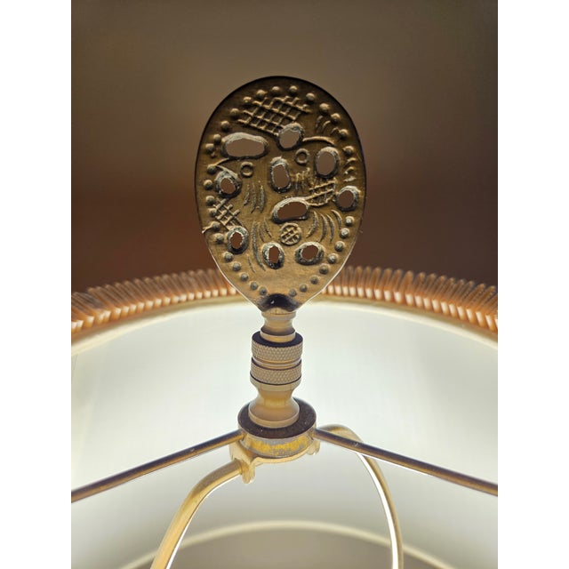 Vintage 1980’s Wildwood Model 6010 Cloisonné Vase Lamp For Sale - Image 16 of 18