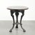 Antique English Side table with Cast Iron Base and Round Wooden Tabletop For Sale - Image 12 of 12