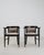 Wood 19th Century France Art Nouveau Black Wood Armchair For Sale - Image 7 of 11