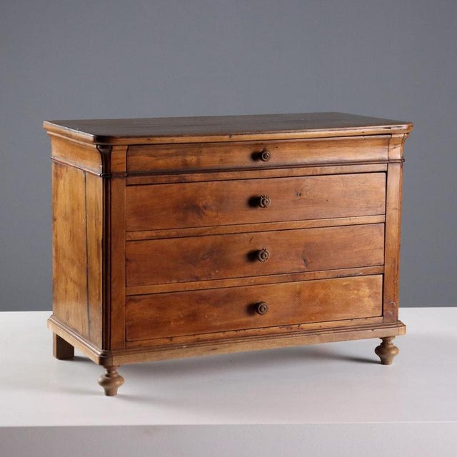 Cappuccino Chest of Drawers in Walnut For Sale - Image 10 of 10