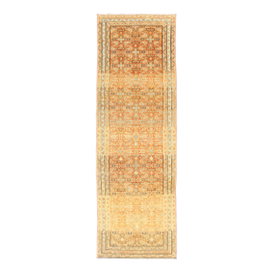 Antique Persian Malayer Runner With Allover Botanical Design 3'3 X 10'9