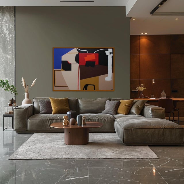 Bodasca, Geometric Abstract N04, 2026, Acrylic on Canvas For Sale - Image 12 of 13