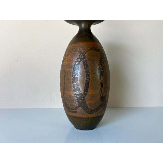 Mid-Century Designs West Pottery Vase/ Sold For Sale In Miami - Image 6 of 10