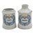 Antique French Ceramic Apothecary Jars - A Pair For Sale