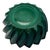 1920s Czech Art Deco Green Malachite Marbled Art Glass Trinket Box For Sale In Los Angeles - Image 6 of 7