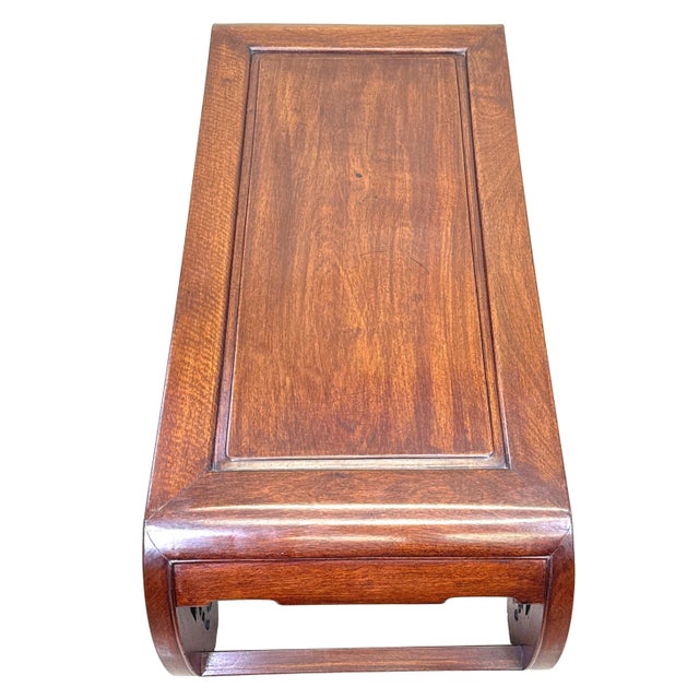 Brown 19th Century Oriental Hardwood Opium Coffee Table, 1880 For Sale - Image 8 of 13
