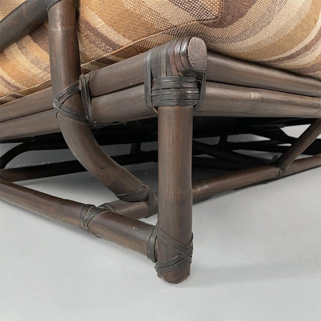 American Modern Sofa by Lyda Levi for McGuire Company, 1970s For Sale - Image 14 of 15