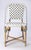 Tenor 18.5 in. Seat Height Rattan Side Dining Chair with Back, Black For Sale In Chicago - Image 6 of 11