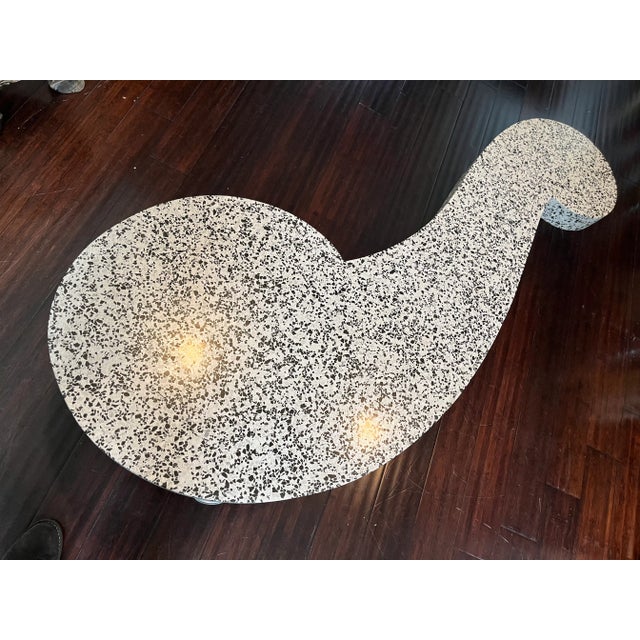 Mid-Century Modern Terrazzo Boomerang Coffee Table by Anthony Baratta For Sale - Image 3 of 5