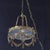 Antique Louis XIV Style Floral Drape Gilt Bronze Chandelier C1930 For Sale - Image 4 of 9