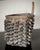 Greige Mid 20th-Century Ash Splint Curly Weave Basket Wall Pocket in the Manner of Woodland Basket Makers of the Late 1800s For Sale - Image 8 of 18