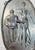 Vintage Naughty Risque Speakeasy Double Sided Figural Metal Ashtray For Sale - Image 10 of 10
