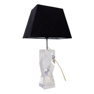 Vintage Sculptural Table Lamp, 1980 For Sale
