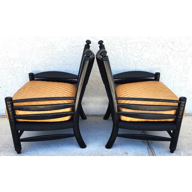 Palm Beach Lounge Chairs Indoor Outdoor For Sale - Image 9 of 12