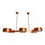 Contemporary Rectangular Polished Copper Chandelier by Simoeng For Sale - Image 3 of 7