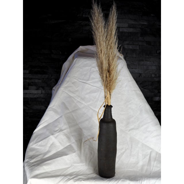 19th Century French Ger Norman Stoneware Bottle, Tall Type 1 For Sale - Image 9 of 13