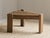 Oak side table, Netherlands, 1960s. This brutalist triangular side table was originally part of a set of Dittmann & Co. by...