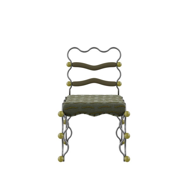 Gray Vela Dining Chair by Ömer Öztürk For Sale - Image 8 of 18