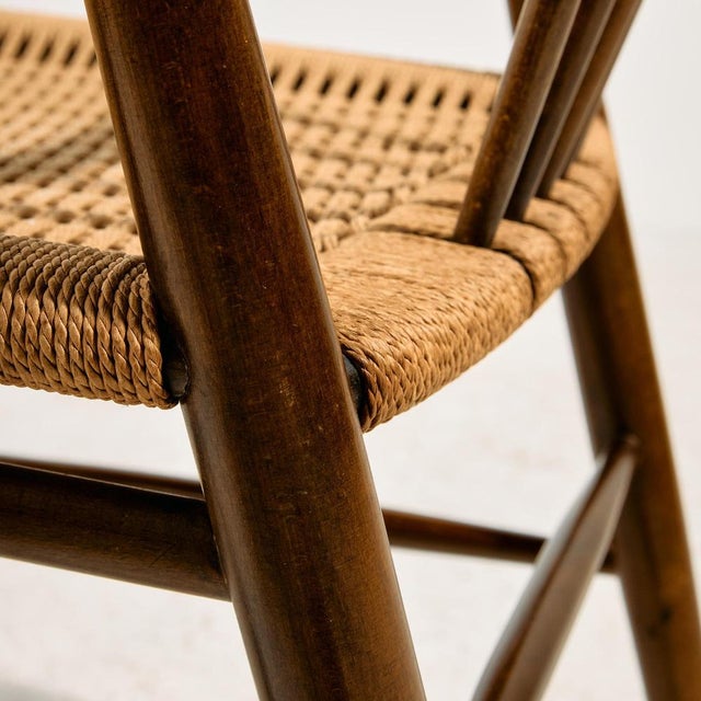 Beech 24GT Chair by Illum Wikkelsø for Niels Eilersen, 1960s For Sale - Image 13 of 18
