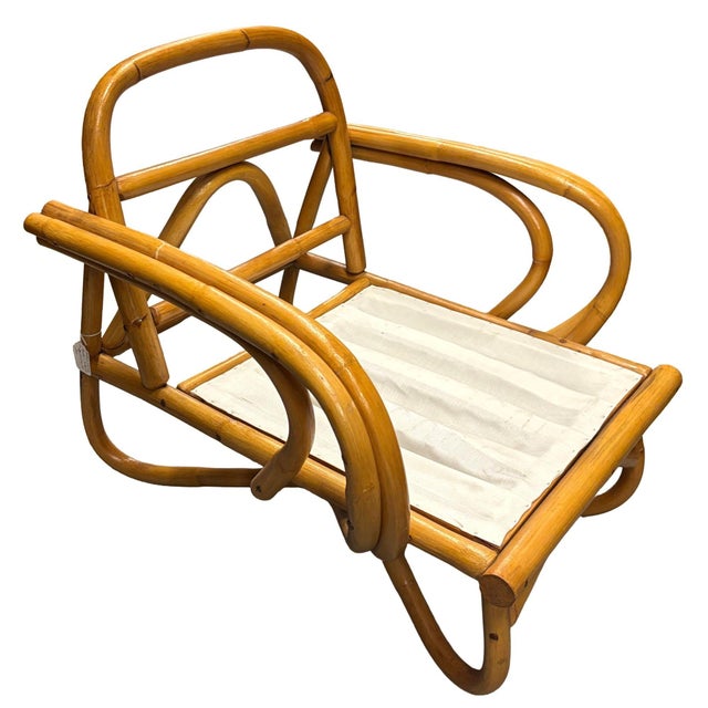 Restored Rattan Loop Leg Livingroom Set For Sale In Los Angeles - Image 6 of 13