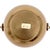 Mid 20th Century Vintage 1960s Brass Bowl With Elephant Head Rings, Mid-Century Ice Bucket or Planter For Sale - Image 5 of 9