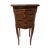 French Louis XV Mahogany Nightstand Bedside Side Table For Sale