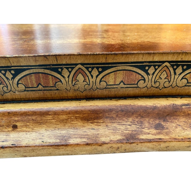 Scottish Cheval Table Dressing Mirror For Sale - Image 9 of 12