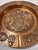 Vintage Brass Heraldic Crest Coat of Arms Lion Stag Ashtray Wall Decor For Sale - Image 11 of 11