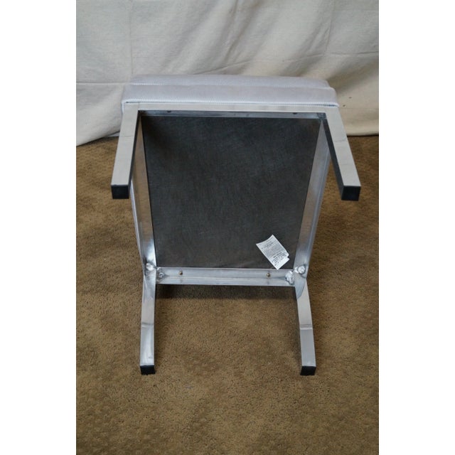 US Furniture Industries Chrome Dining Chairs 6 Chairish